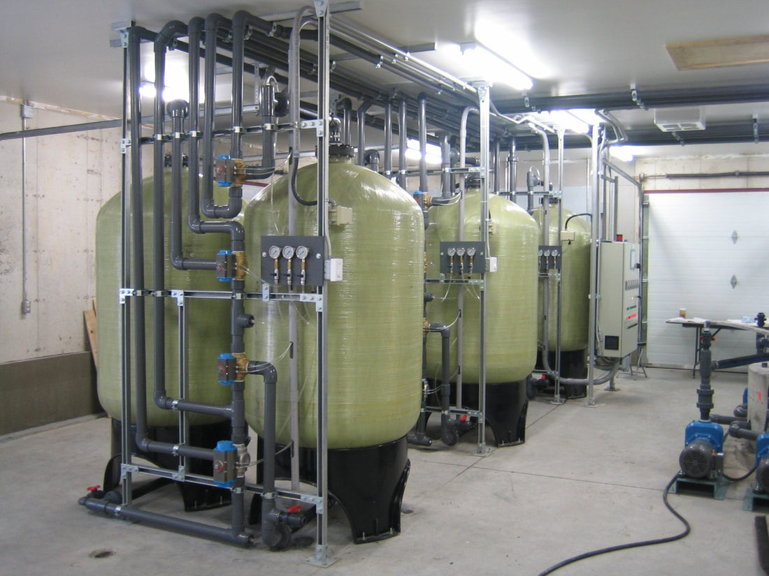 ERE remediation equipment on a job site