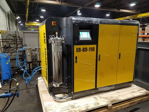 ERE remediation equipment on a job site
