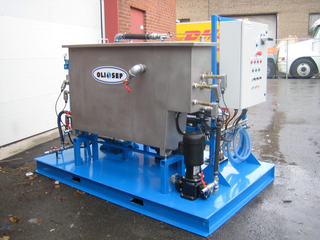 ERE remediation equipment on a job site