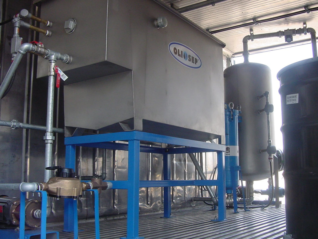 ERE remediation equipment on a job site