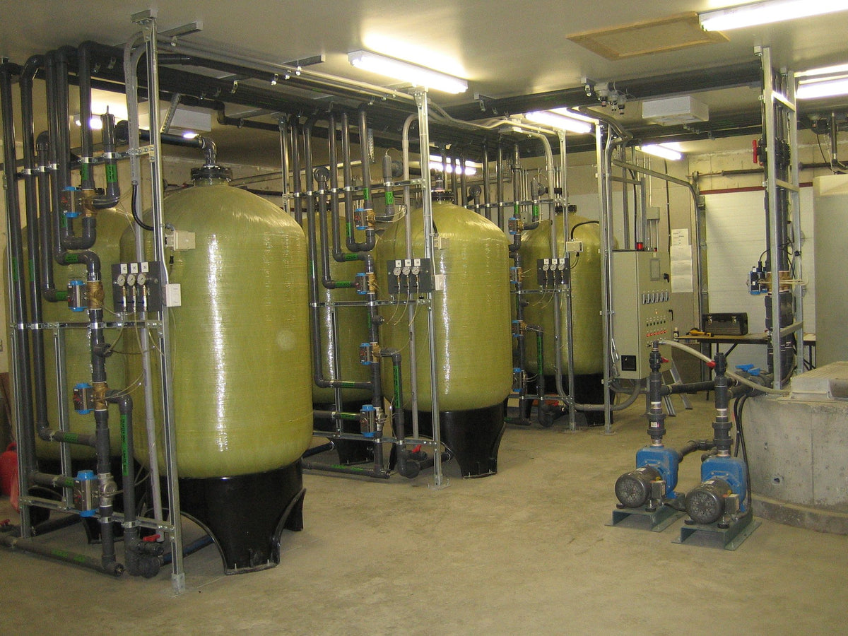 ERE remediation equipment on a job site