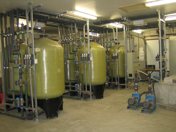 ERE remediation equipment on a job site
