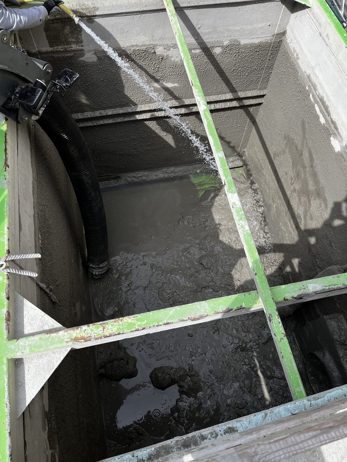 ERE remediation equipment on a job site
