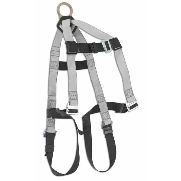 Hybrid Econo Fall Arrest Harness With Friction Leg Strap Connectors