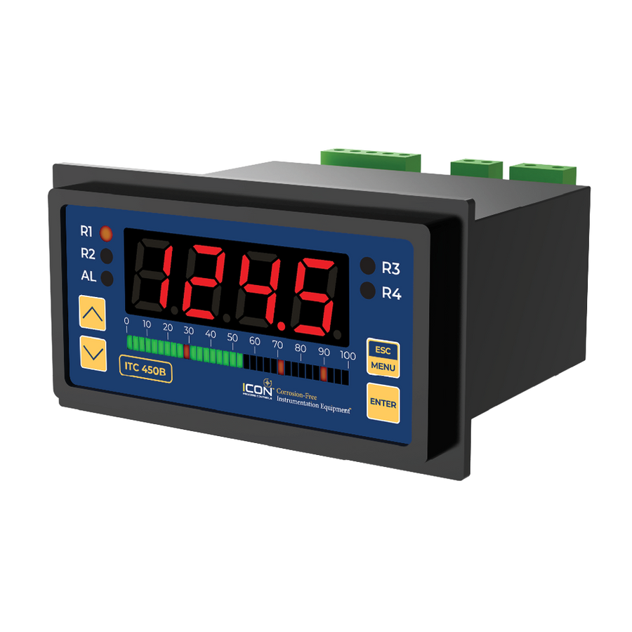 Icon ITC 450B Industrial Level Controller with Bar Graph Indication