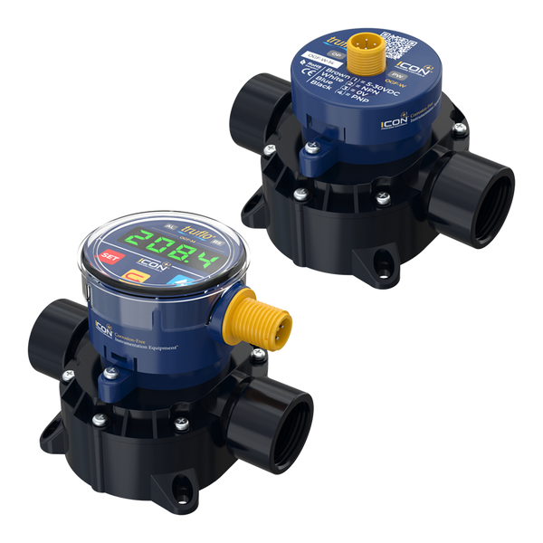Icon UltraFlo OGF Oval Gear Flow Meter for Viscous Fluids