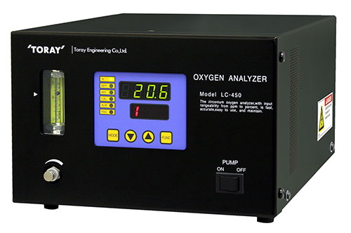 Toray LC-450A Zirconia Oxygen Analyzer