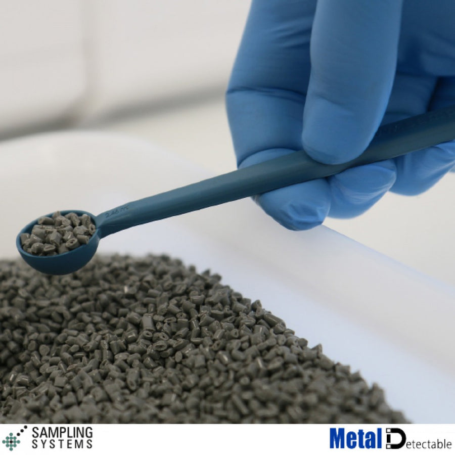 Blue PP SteriWare® Metal Detectable Volumetric Spoons