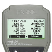 Hanna HI98194 / HI98195 / HI98196 Multiparameter Water Quality Meters