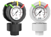 Icon OBS-2VU Double-Sided Pressure Gauge with Integral Gauge Guard