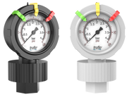 Icon OBS Pressure Gauge with Integral Gauge Guard, 1/2 in
