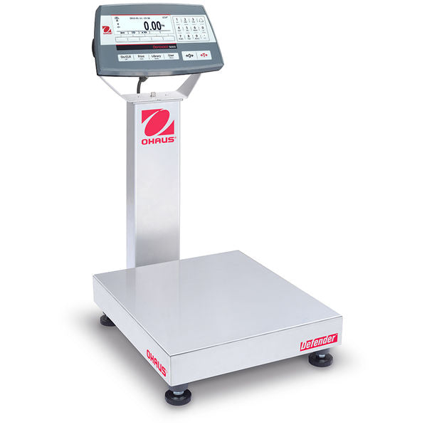 OHAUS Defender™ 5000 - D52 Bench Scale — 14 in x 12 in (355 mm x 305 mm) — D52P12RTR1