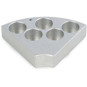 OHAUS Hotplates & Stirrers Accessories — Sectional Block 21 mm Vials