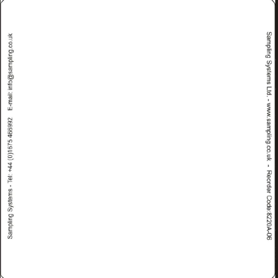 White Quality Control Labels
