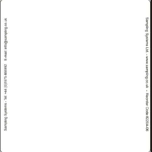 White Quality Control Labels