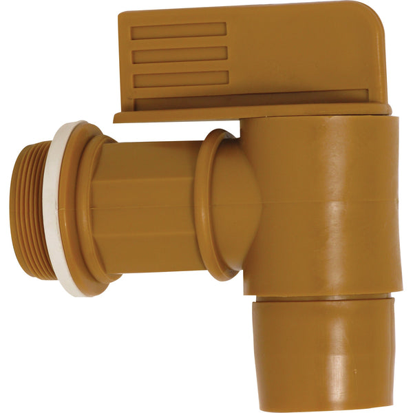 Rieke Flo-Rite Manual-Closing Drum Faucet, Polyethylene, 3/4" NPT