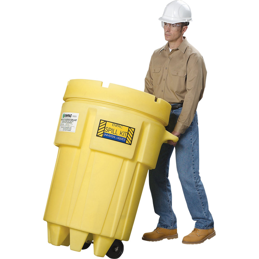 ENPAC Wheeled Overpack 95 Salvage Drums, 95 US gal., Mobile