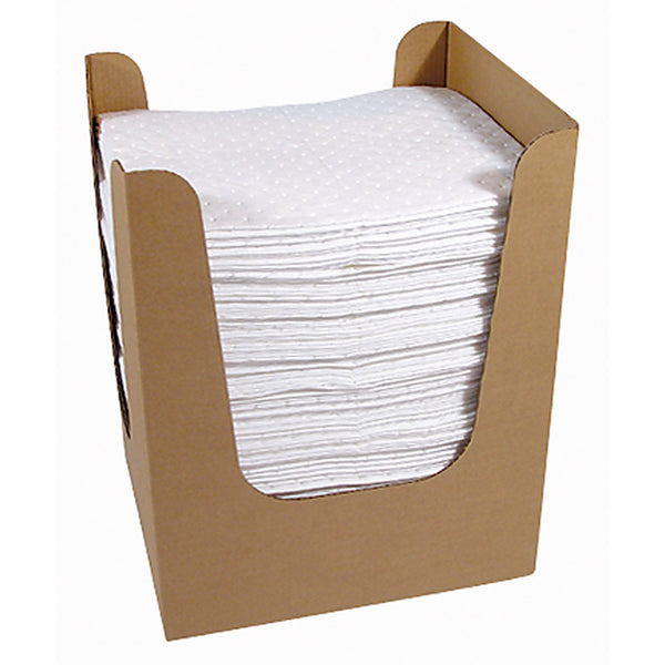 SPC Oil Plus Sorbents - Three-Ply Performance - Pads, Oil Only, 15" x 19", 26 gal. Absorbancy, Pack of 100