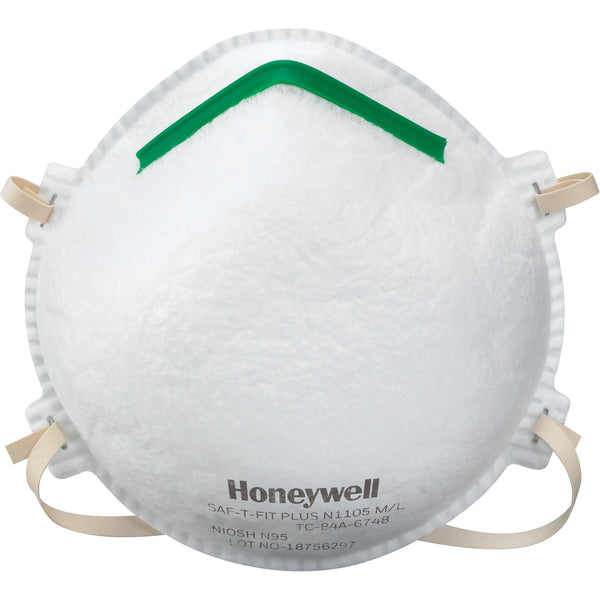 PIP Saf-T-Fit Plus N1105 Particulate Respirators, N95, NIOSH Certified, Small, Box of 20