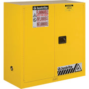 Justrite Sure-Grip Ex Flammable Storage Cabinets, 2 Door