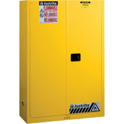 Justrite Sure-Grip Ex Flammable Storage Cabinets, 2 Door