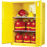 Justrite Sure-Grip Ex Flammable Storage Cabinets, 2 Door