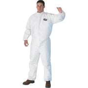 Ansell Kleenguard™ A30 Coveralls, White, SMS