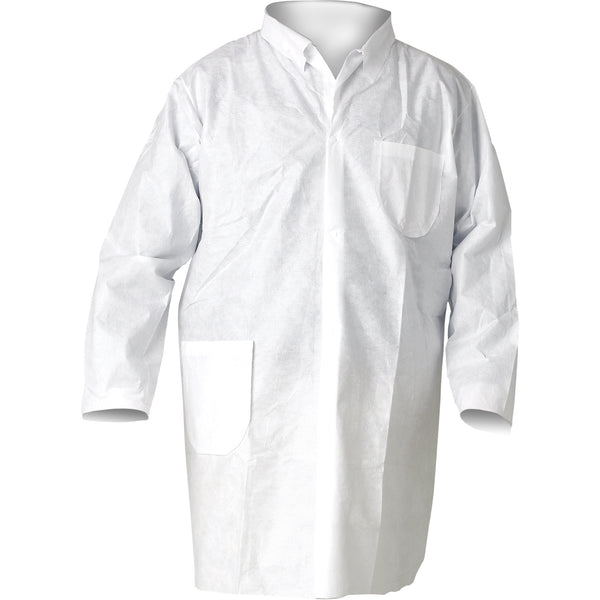 Ansell KleenGuard™ A20 Lab Coats, SMS, White