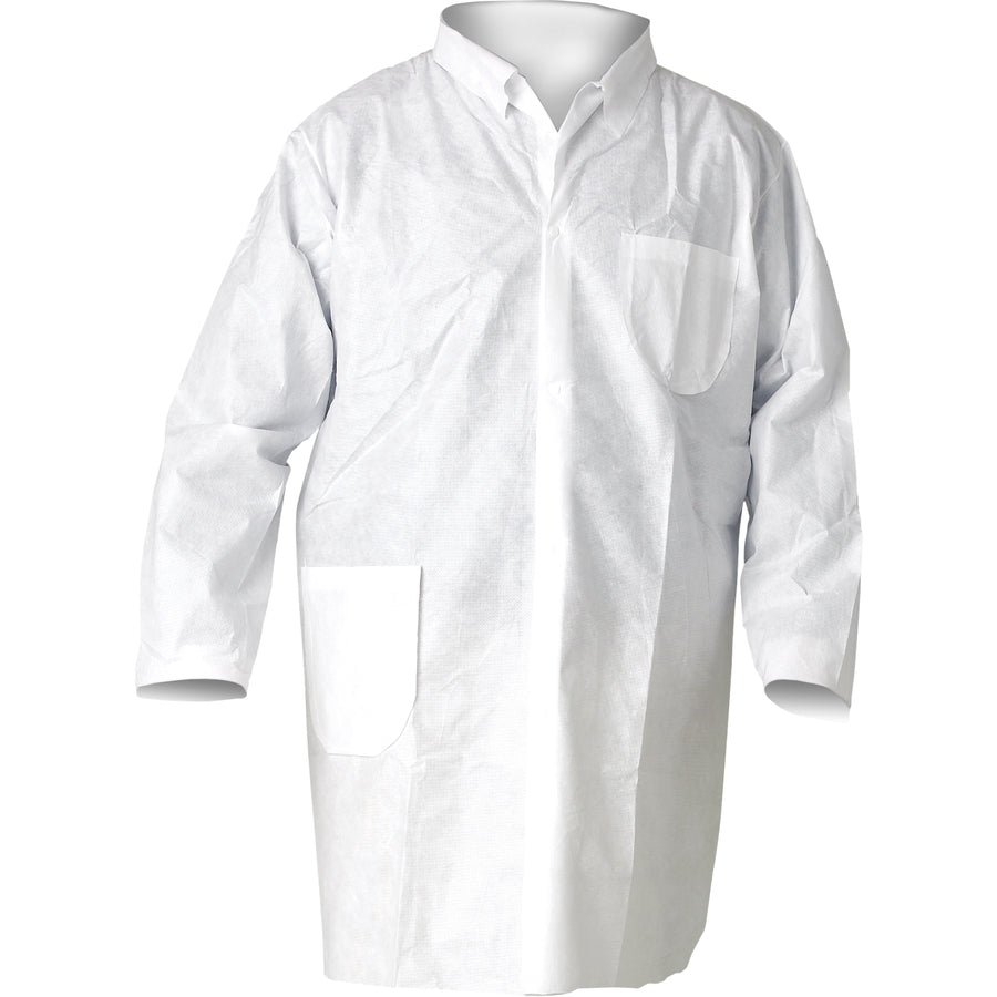Ansell KleenGuard™ A20 Lab Coats, SMS, White
