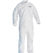 Ansell Kleenguard™ A40 Coveralls, White, Microporous