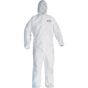 Ansell Kleenguard™ A40 Coveralls, White, Microporous