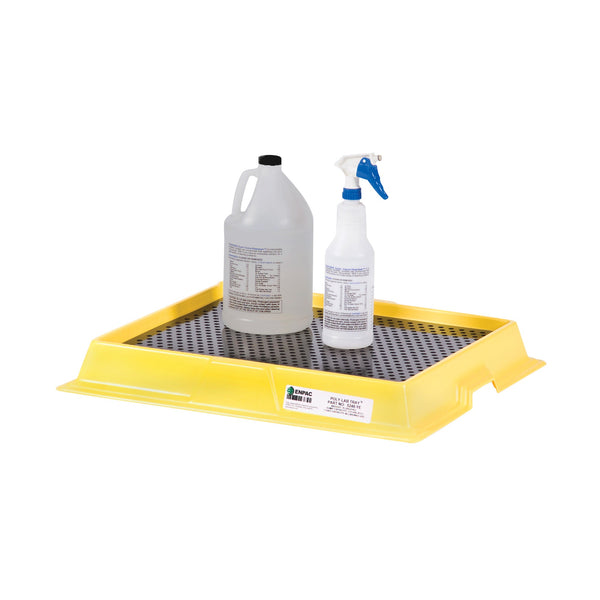 ENPAC Poly-Labtray, 25.5" L x 22" W x 3.25" H, 2.5 US gal. Spill Capacity