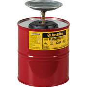 Justrite Plunger Cans