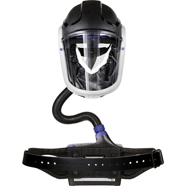 3M Versaflo Powered Air Purifying Respirator TR-600 Heavy Industrial Kit, Hard Hat & Faceshield, Lithium-Ion Battery