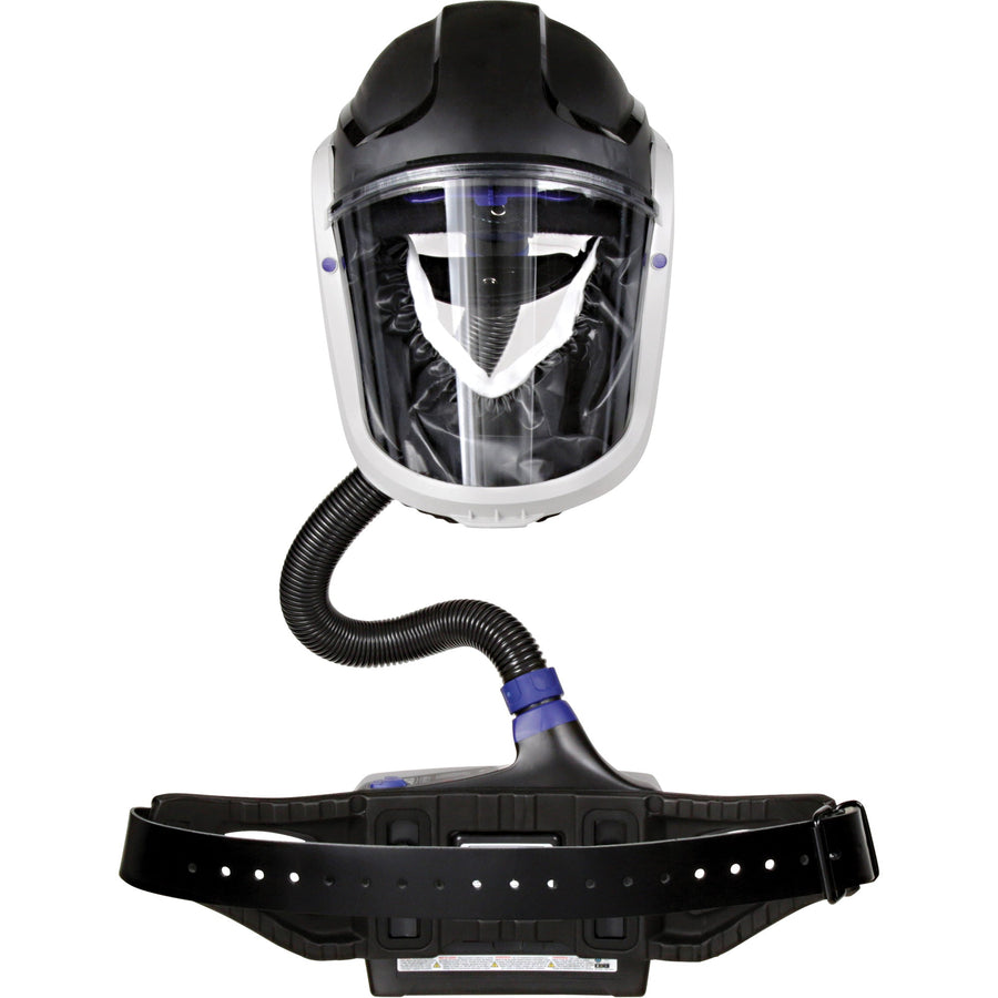 3M Versaflo Powered Air Purifying Respirator TR-600 Heavy Industrial Kit, Hard Hat & Faceshield, Lithium-Ion Battery