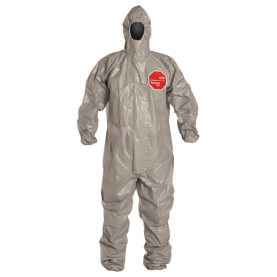 DuPont Tychem® 6000 Coveralls, Grey, Case of 6
