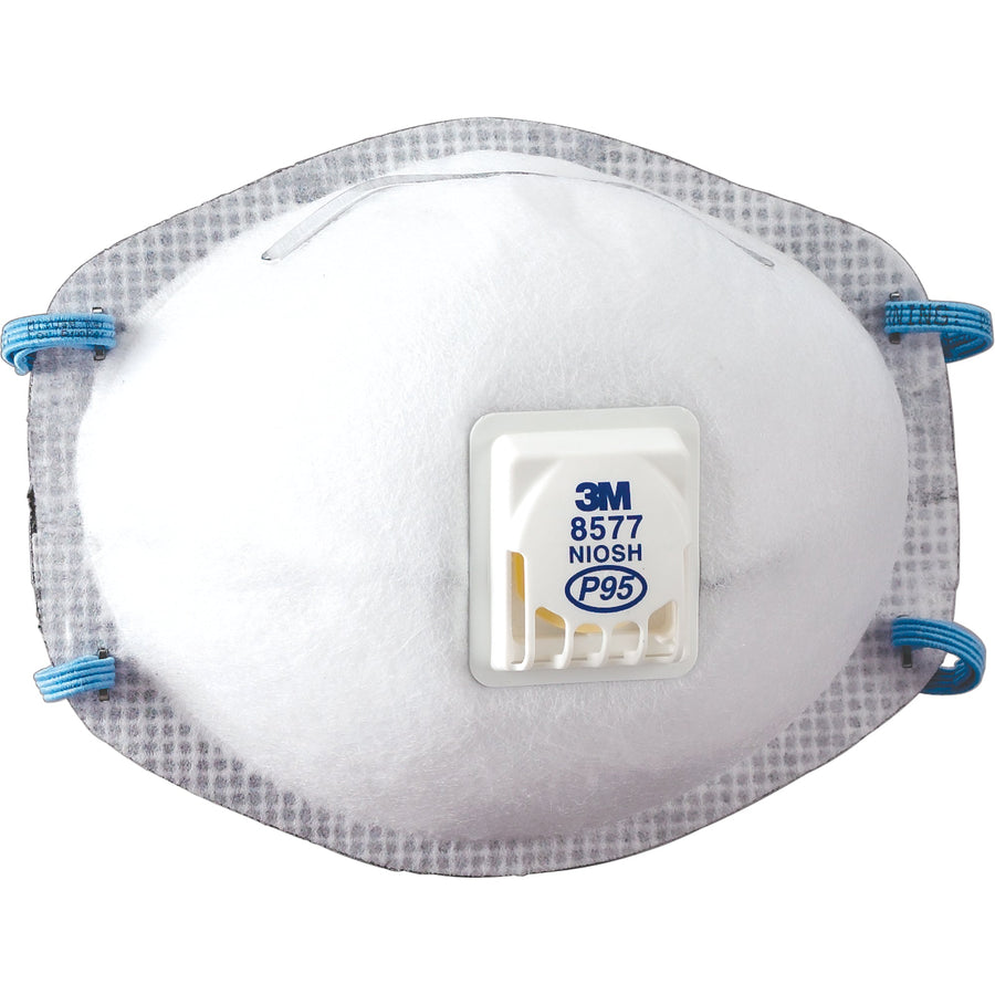 3M 8577 Particulate Respirators, P95, NIOSH Certified, Box of 10