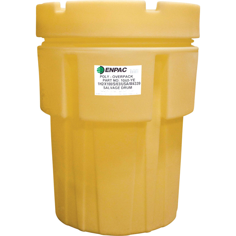 ENPAC Poly-Overpack 65 Salvage Drum, 65 US gal., Stationary
