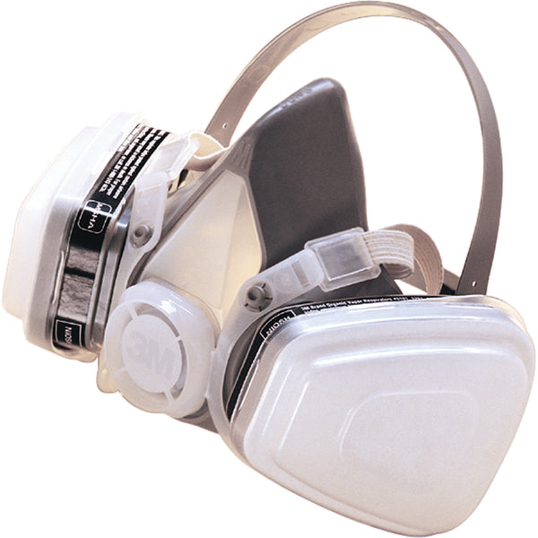 3M P95 Paint Spray/Pesticide Half Facepiece Disposable Respirator, Elastomer/Thermoplastic