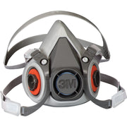 3M 6000 Series Half Facepiece Reusable Respirator, Thermoplastic