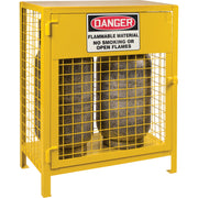 Kleton Gas Cylinder Cabinets, Yellow