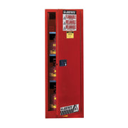 Justrite Sure-Grip EX Slimline Flammable Safety Cabinet, 22 gal.