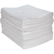 Zenith Premium Fine Fiber Sorbent Pads, 15" x 17"
