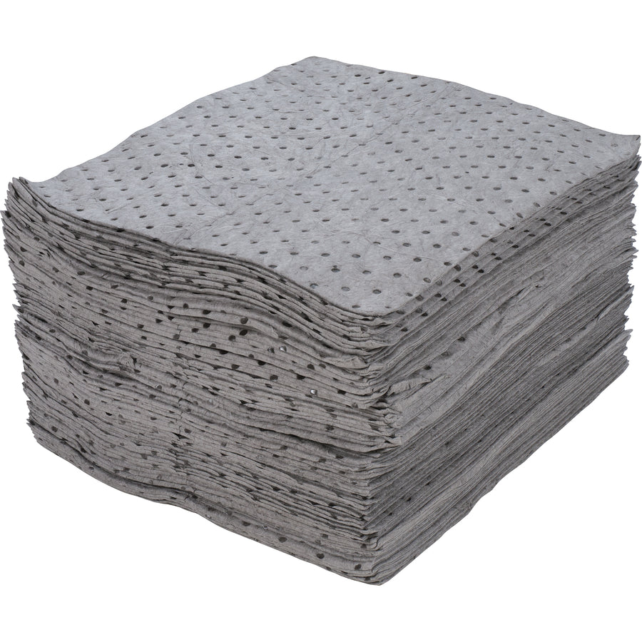 Zenith Premium Fine Fiber Sorbent Pads, 15" x 17"