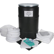 Zenith Oil-Only Spill Kits, Truck Bag to 55 US gal Drum