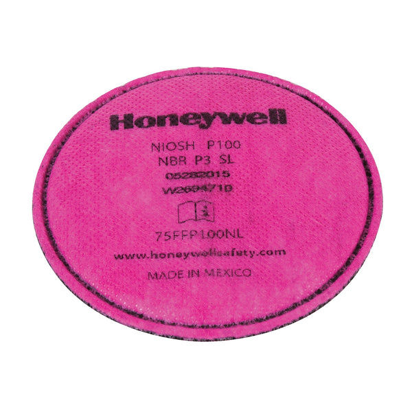 PIP North Low-Profile Pancake Filter, Particulate Filter, Organic Vapour/Acid Gas/P100, Pack of 2