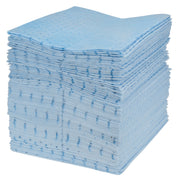 Zenith Premium Blue Bonded Sorbent Pads, Oil Only