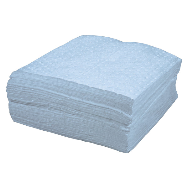 Zenith Premium Blue Bonded Sorbent Pads, Oil Only