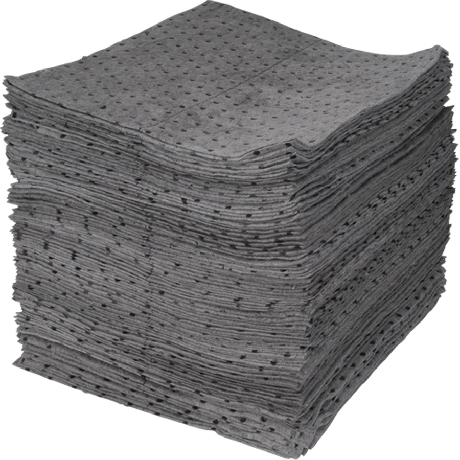 Zenith Premium Bonded Sorbent Pads, Universal & Oil-Only