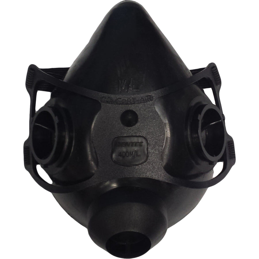 Dentec Comfort Air 400 Series Half-Facepiece Respirator, Elastomer